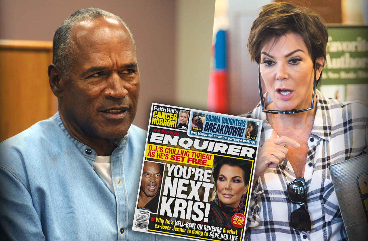 oj simpson prison release date revenge kris jenner