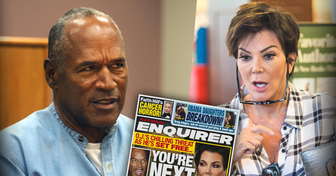 oj simpson prison release date revenge kris jenner