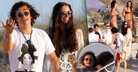 //orlando bloom with erica packer