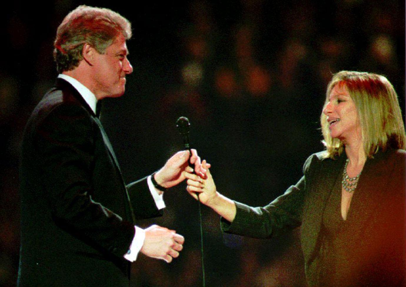 Barbra Streisand Bill Hillary Clinton Brooklyn Speech Affair Scandal