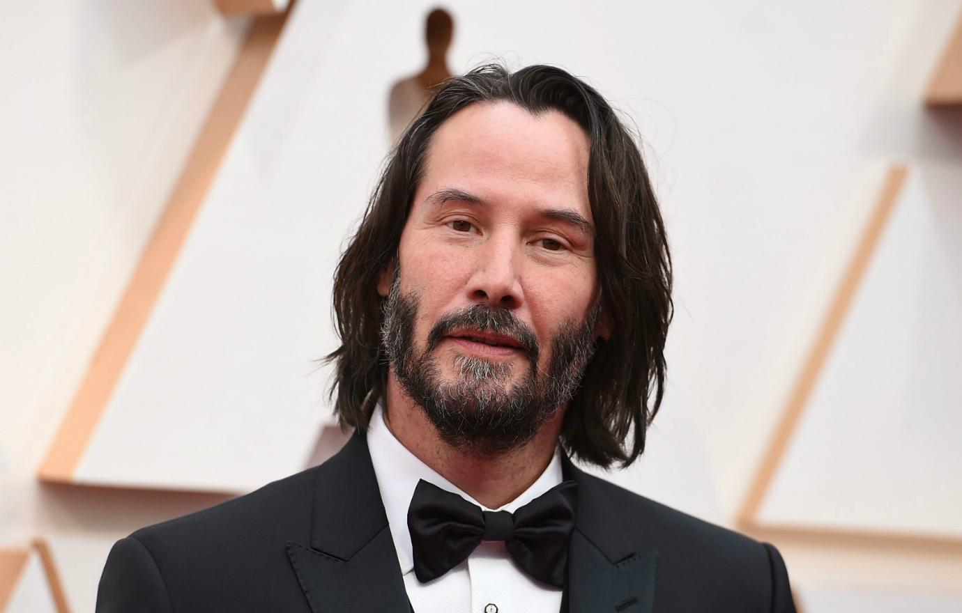 Keanu Reeves at the 92nd Academy Awards.