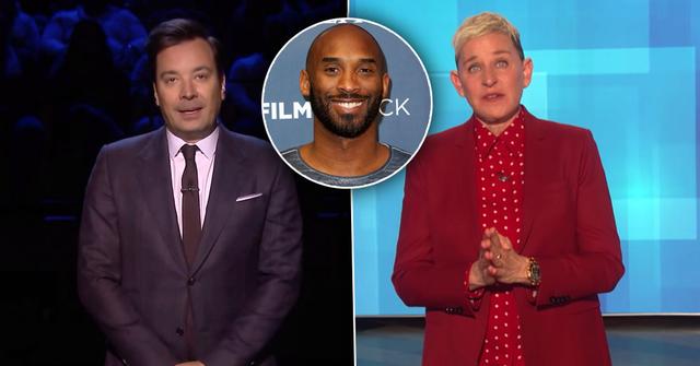 Jimmy Fallon & Ellen DeGeneres Cry Over Kobe Bryant Death