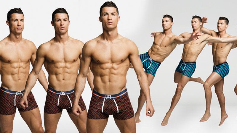 Cristiano Ronaldo has released a look at his SS18 CR7 Underwear