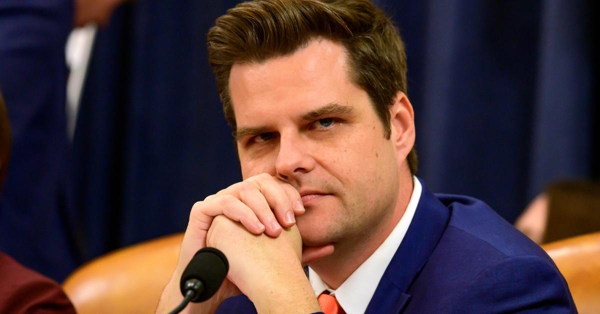 matt gaetz sparks outrage over hosting high school event pp