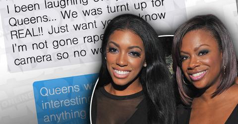 RHOA Porsha Williams Kandi Burruss Kiss Proof Texts