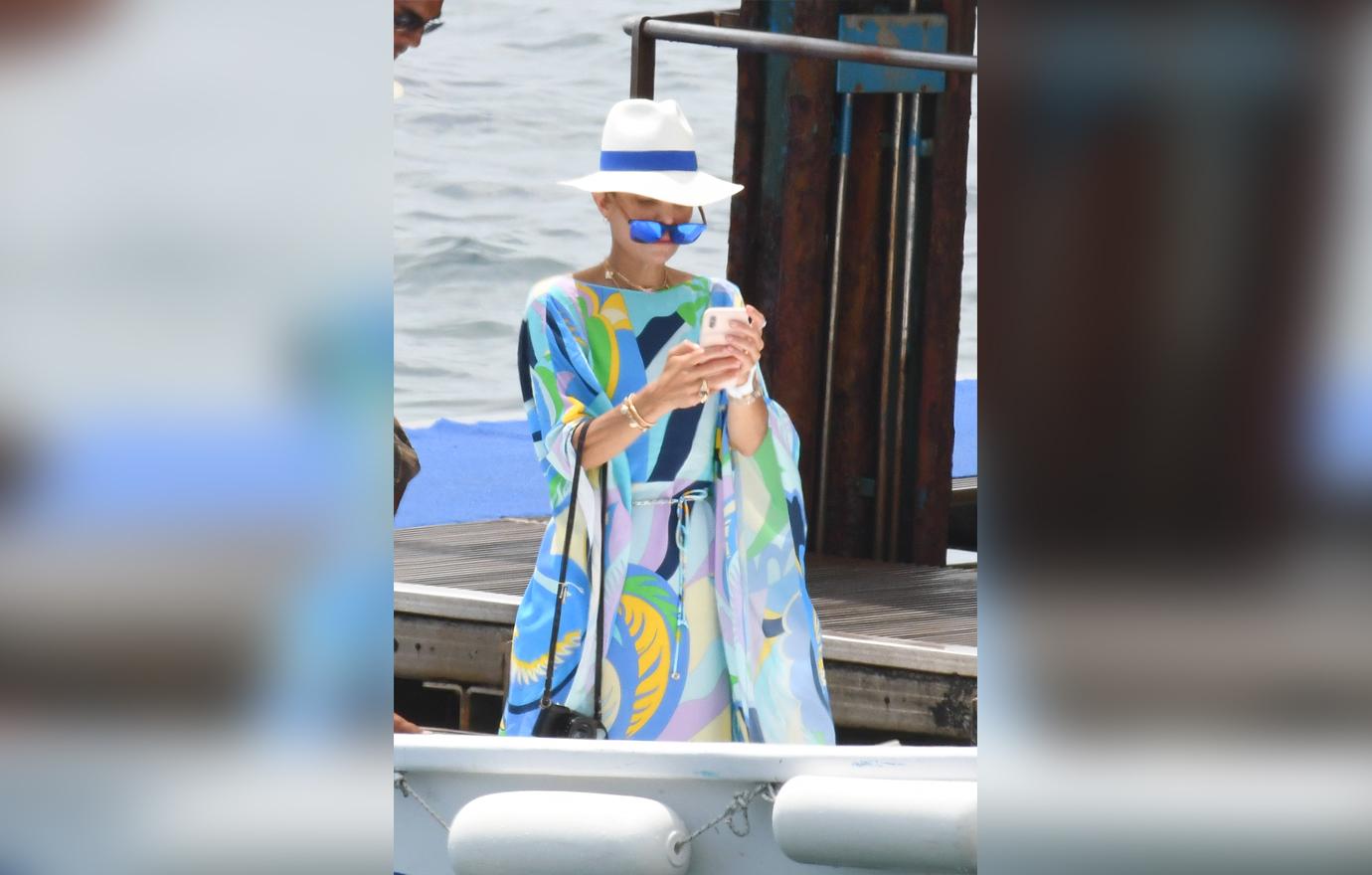 Bethenny Frankel on holiday in the Amalfi coast. 27 Jul 2019