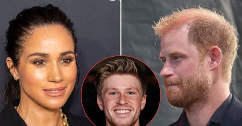 picture of Meghan Markle, Robert Irwin and Prince Harry