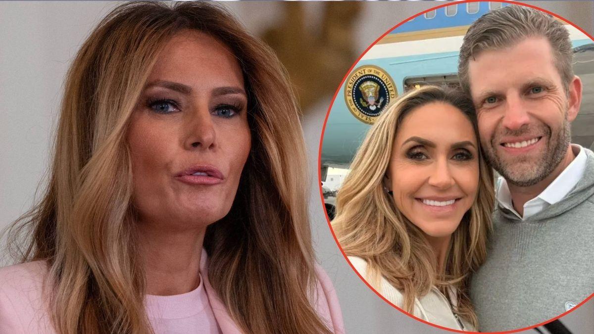 Photo of Melania Trump, Lara Trump and Eric Trump