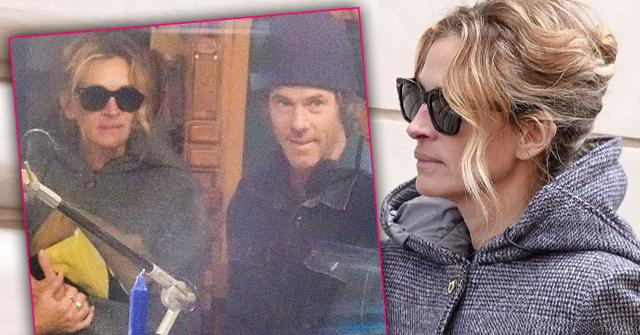 Julia Roberts And Danny Moder Shop In Rome