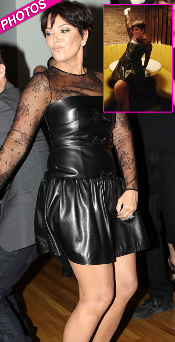 //kris jenner short dress