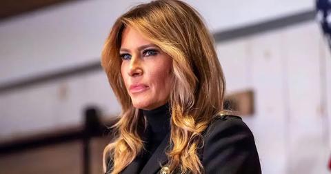 melania barron spotted leaving trump tower luggage donald birthday