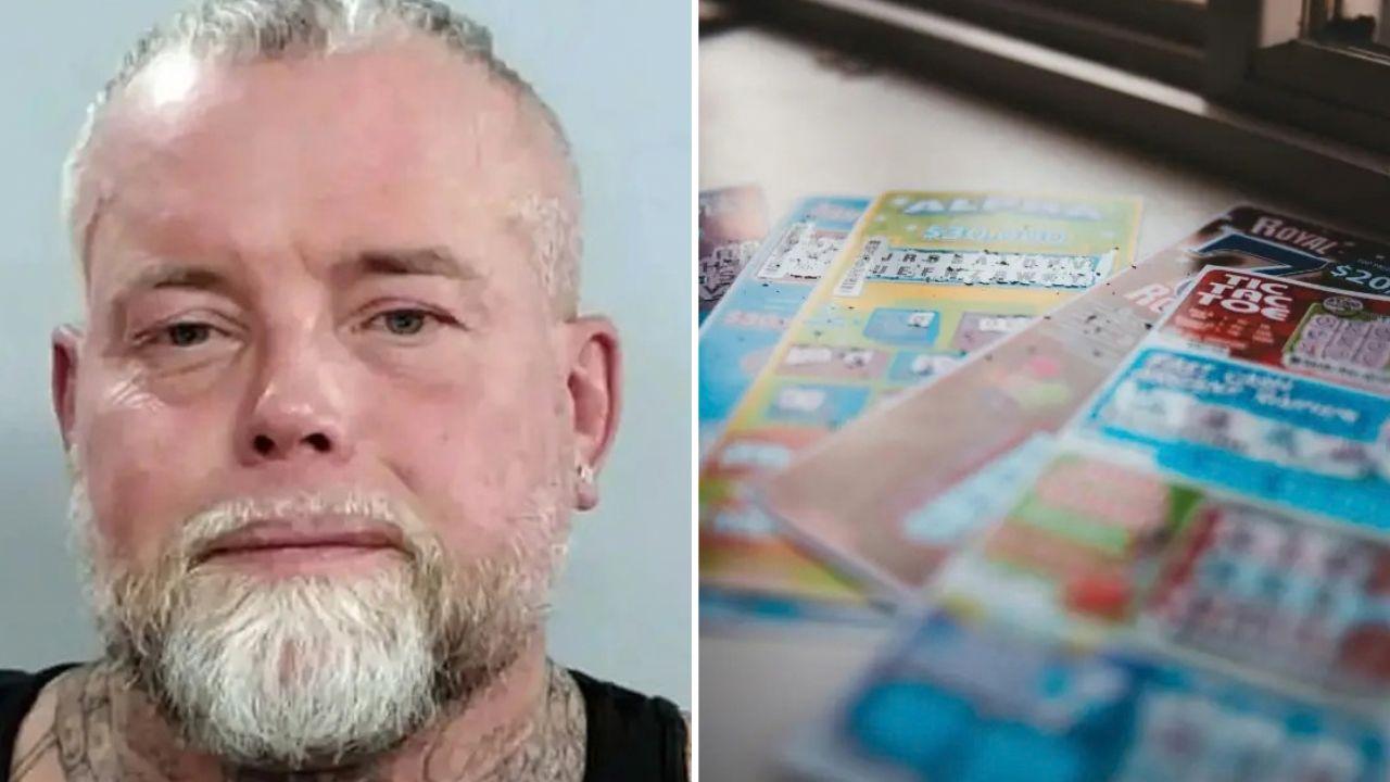 Powerball winner James Farthing was arrested for the fifth time following his victory.