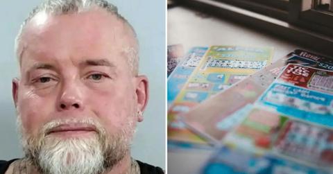Powerball winner James Farthing was arrested for the fifth time following his victory.