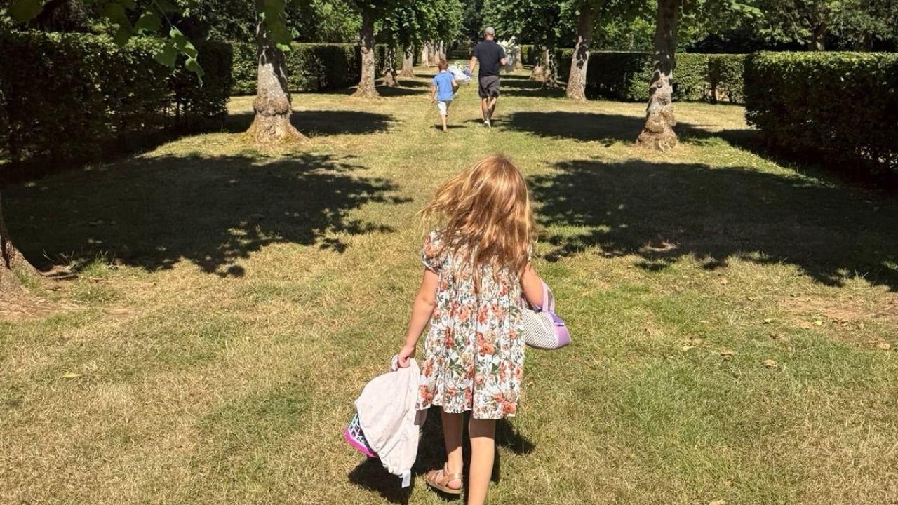 Photo of Princes Harry, Archie and Princess Lilibeth