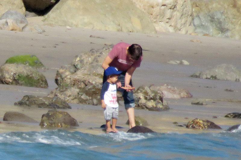 Halle Berry Ex Olivier Martinez With Son Maceo Martinez