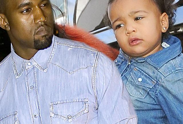 Like Father, Like Daughter! 5 Photos Of Kanye & North Rocking The Same ...