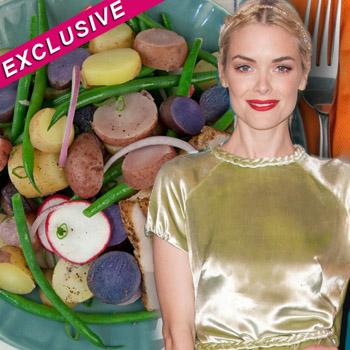 //jaime king golden globes dinner shape