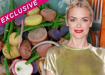 //jaime king golden globes dinner shape