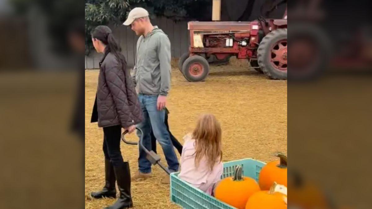 Photo of Meghan Markle, Prince Harry, Lilibet