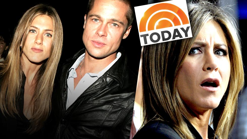 //jennifer aniston dont ask brad pitt questions the today show nbc pp sl