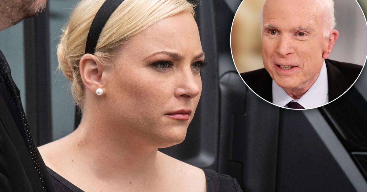 Meghan Takes Break From ‘The View’ After John McCain’s Death