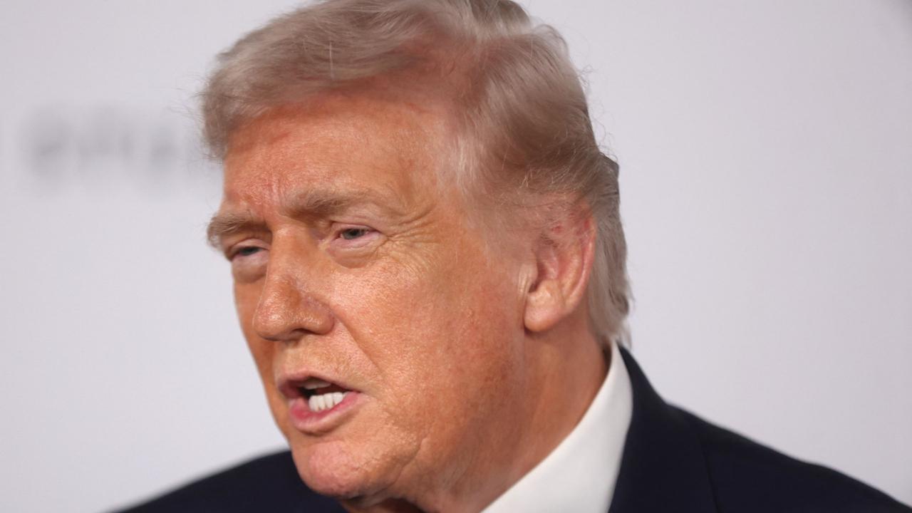 Trump called the reporter who pressed him "horrible."