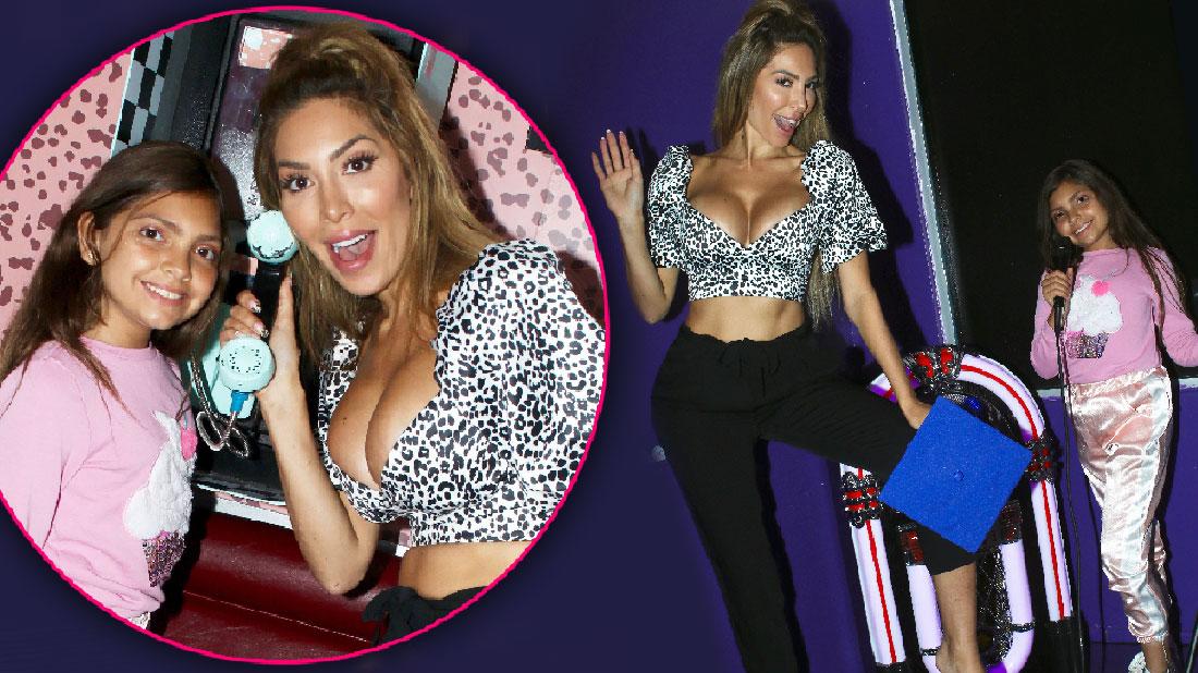 Farrah Abraham Spends Time With Daughter Sophia At 90210 Pop Up