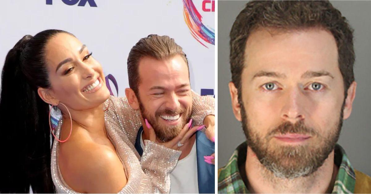 Composite photo of Nikki Bella and Artem Chigvintsev 