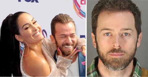 Composite photo of Nikki Bella and Artem Chigvintsev
