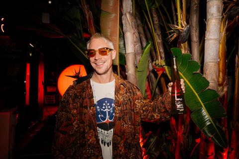 diplo celebrates musics biggest night with tequila don julio at his private event in los angeles on sunday february th