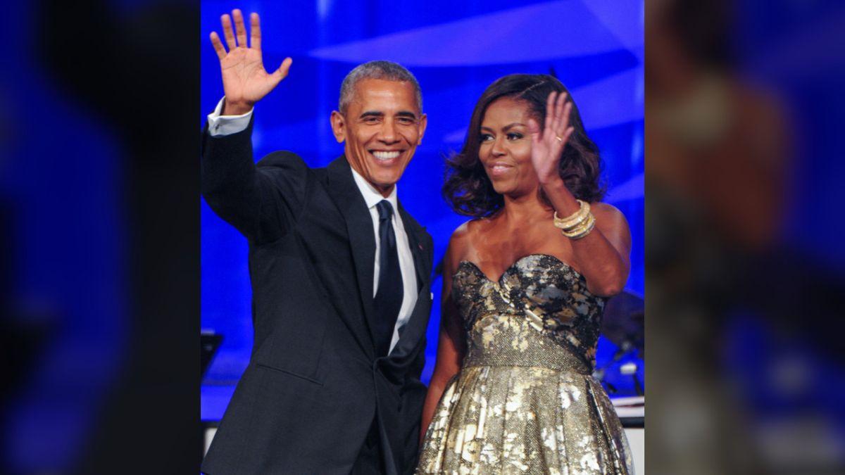 Photo of Barack and Michelle Obama