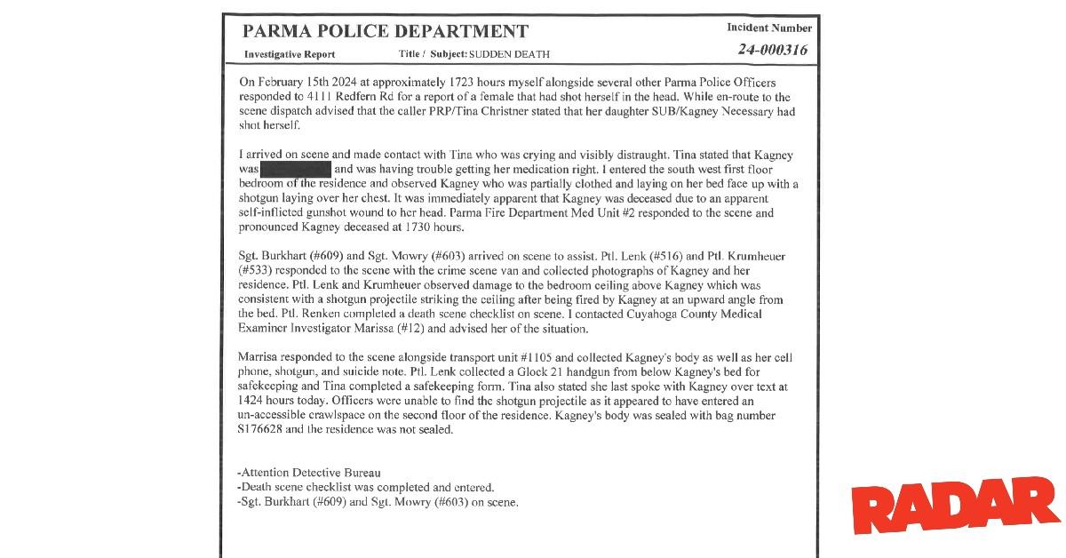 READ THE POLICE REPORT Former Adult Film Star Kagney Linn Karter Found Dead Hours After Final