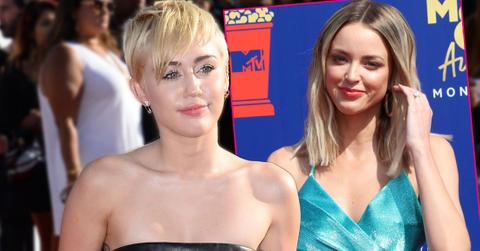 Miley Cyrus at MTV Awards & Kaitlynn Carter At The MTV Awads Together