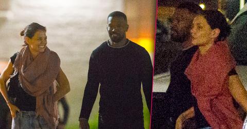 Katie Holmes Jamie Foxx Hold Hands New Orleans