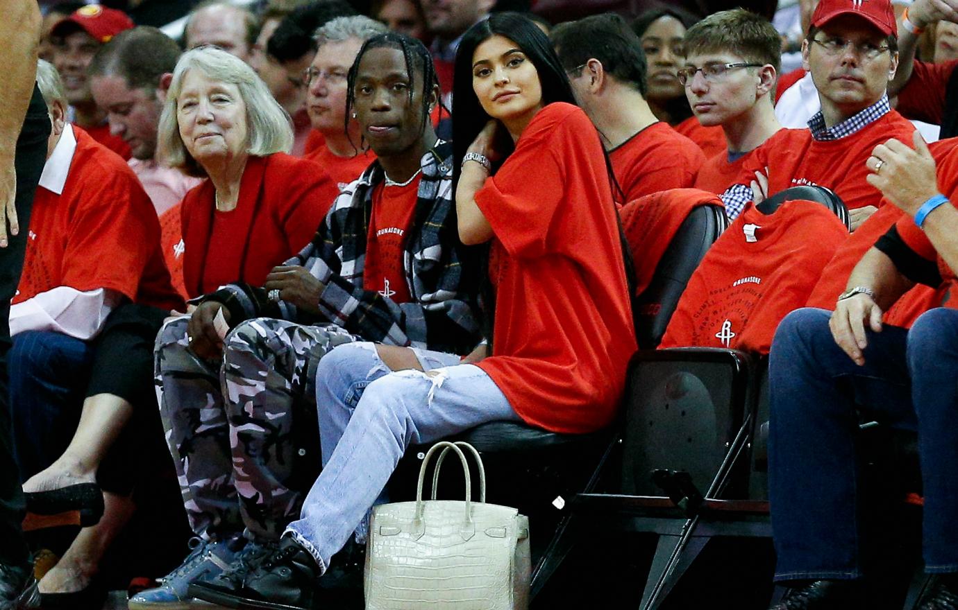 SPOTTED: Travis Scott Decked Out Head-To-Toe in Louis Vuitton