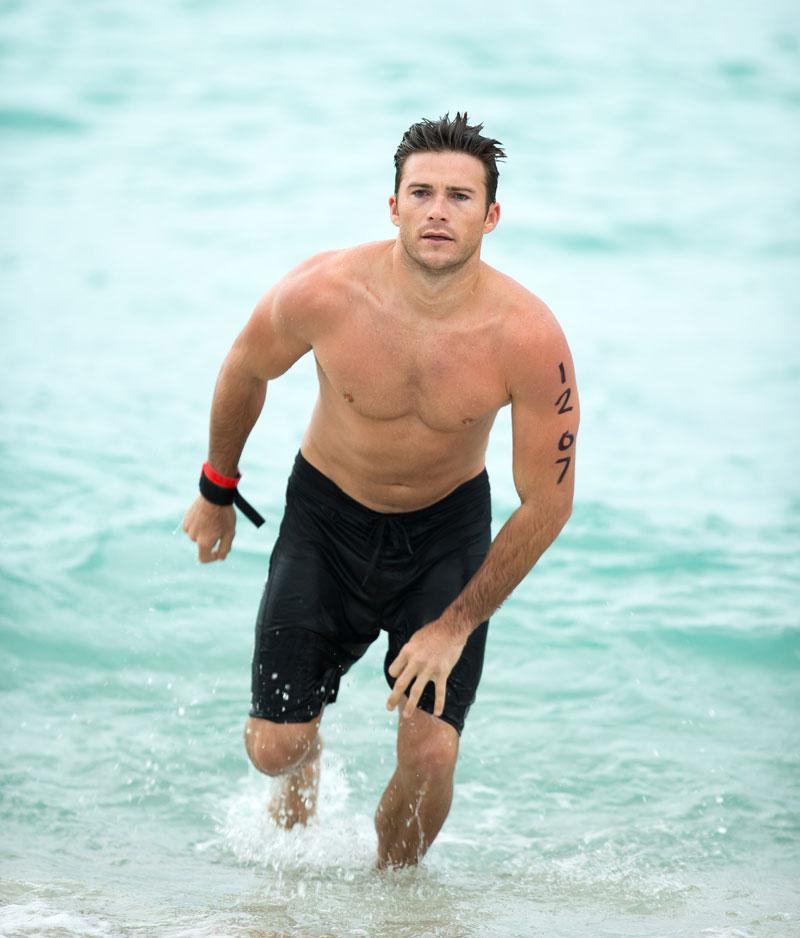 Scott Eastwood Shirtless Photos Miami Triathlon