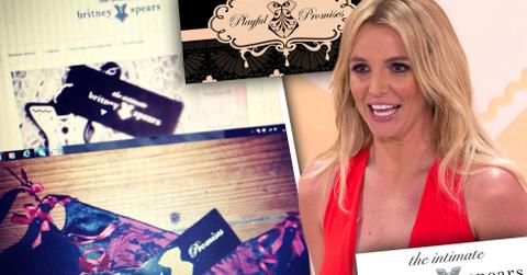 //britney spears intimates