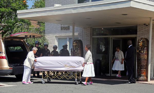 Bobbi Kristina Brown Funeral Casket