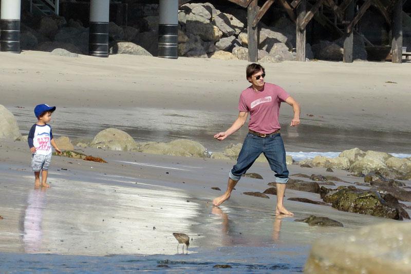 Halle Berry Ex Olivier Martinez With Son Maceo Martinez