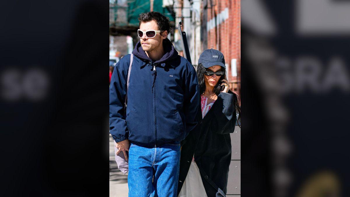 picture of Harry Styles and Zoe Kravitz