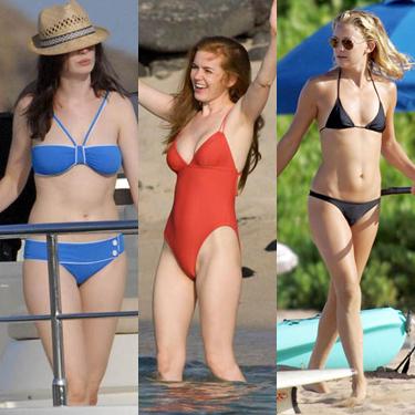 isla fisher in bathing suit