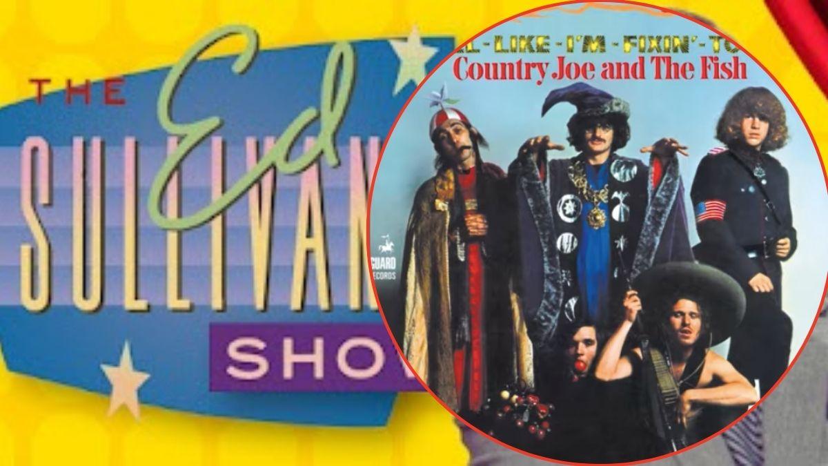 'The Ed Sullivan Show' permanently banned Country Joe and the Fish after their Central Park performance.