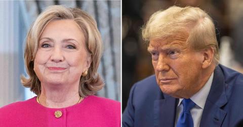 hillary clinton panned compare donald trump hitler israel hamas war