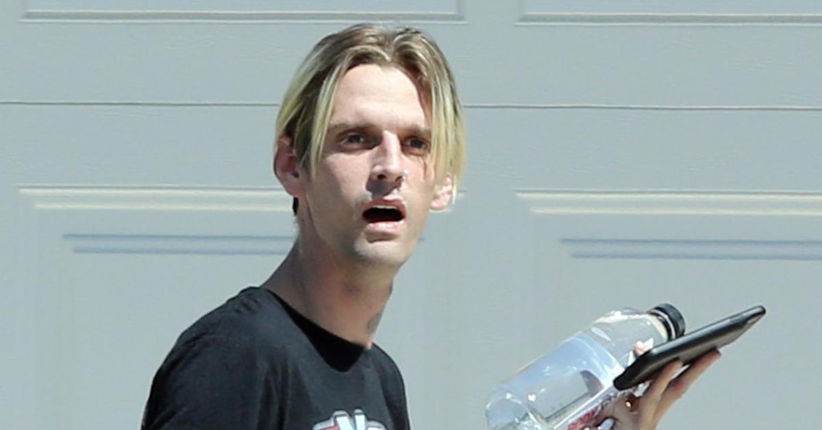 aaron carter dead huffing cans found cops called ig live