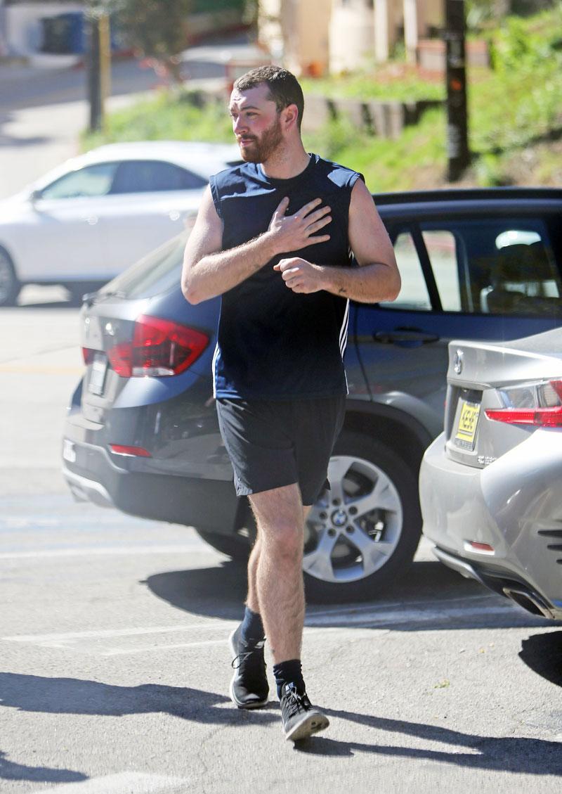 Sam Smith Scary Skinny Running