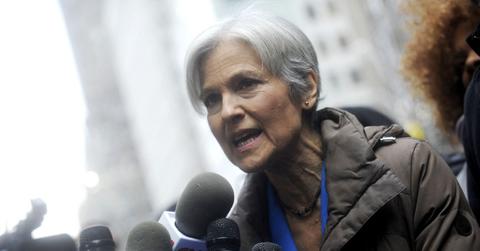 green party jill stein arrested anti israel protest washington university