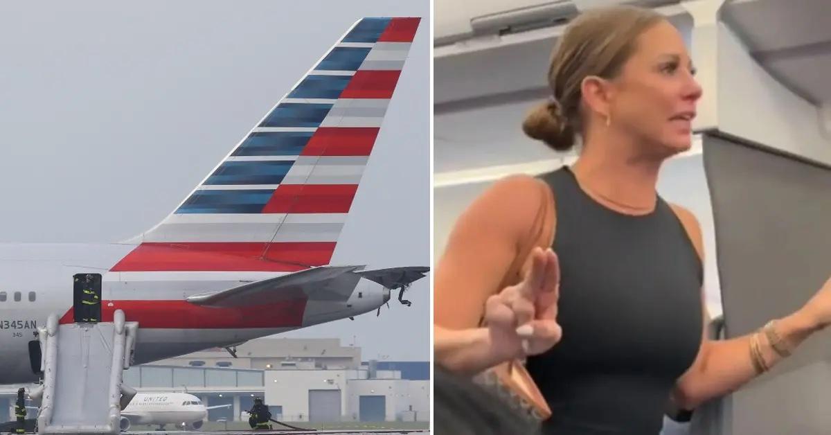American Airlines Passenger Breaks Silence After Viral 'Not Real' Meltdown