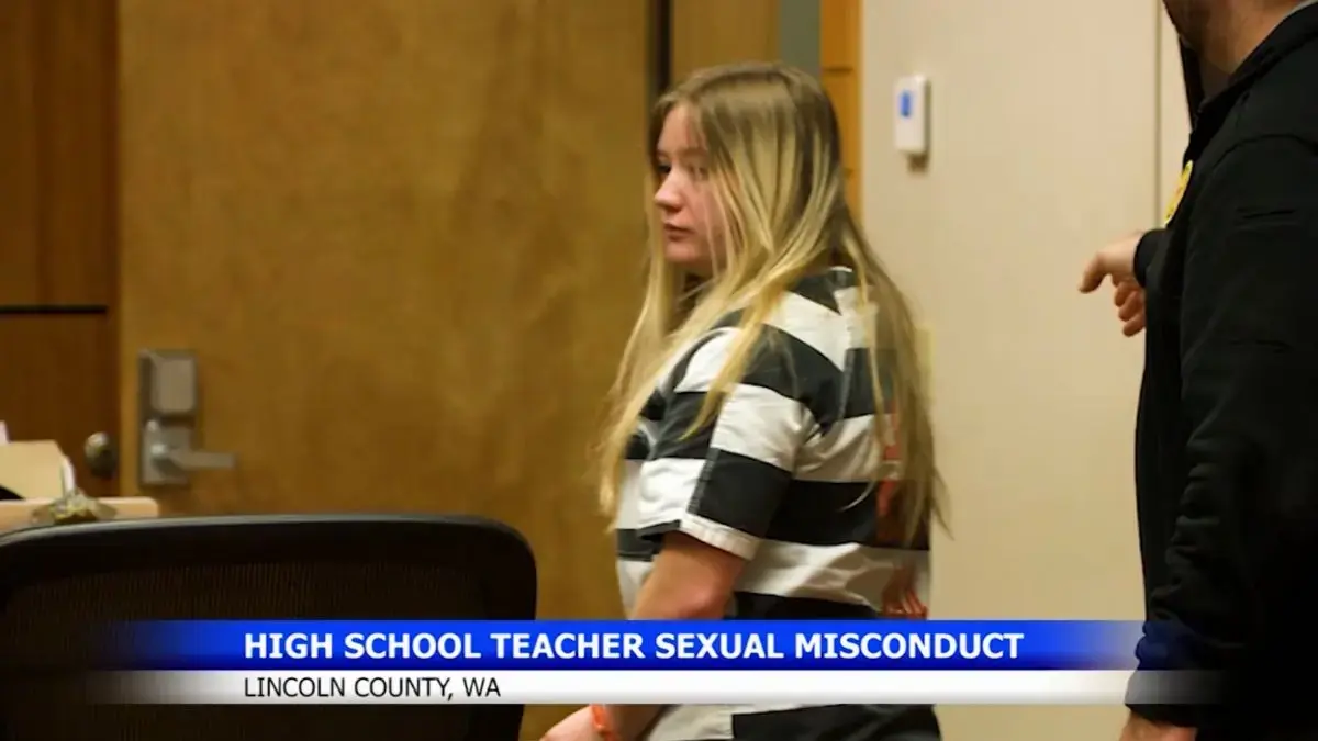 The Washington state teacher reportedly had sex with the teen in and around their school.