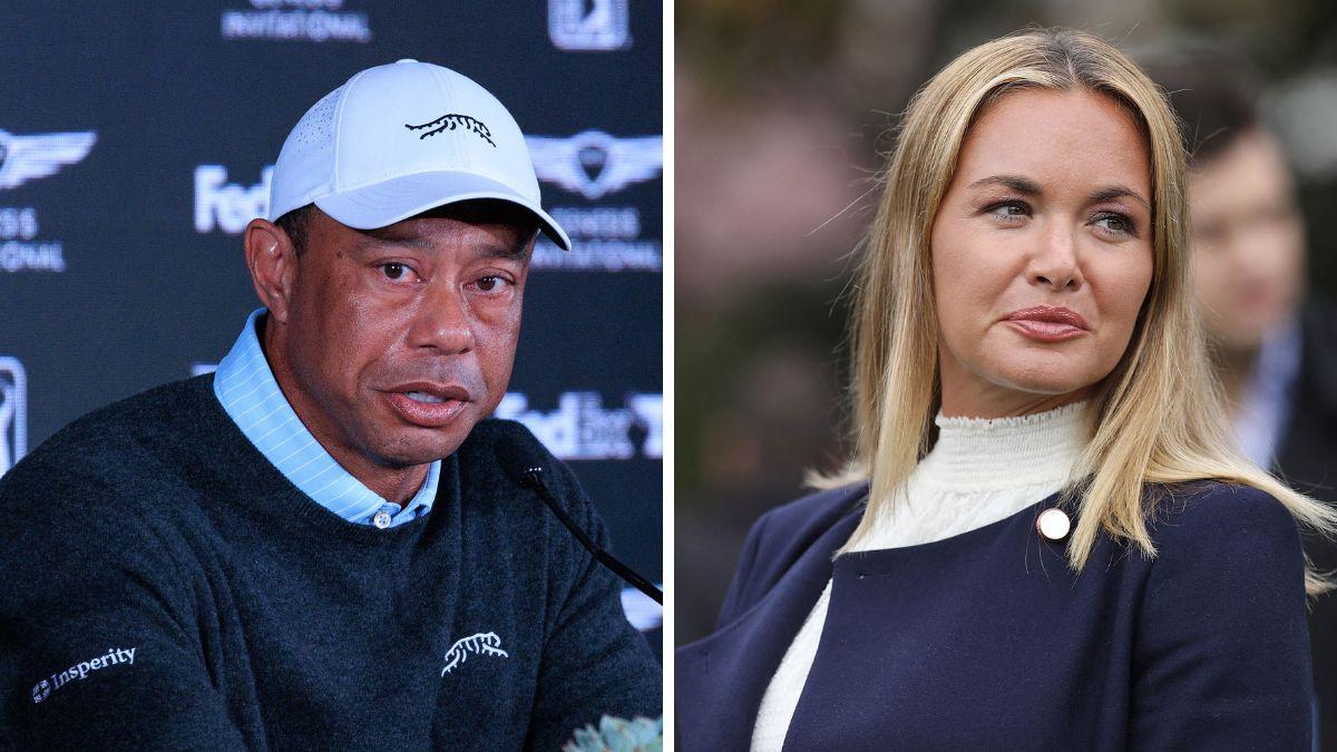 Photo of Tiger Woods, Vanessa Trump