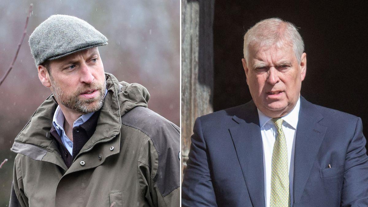 Photo of Prince William and Andrew Windsor